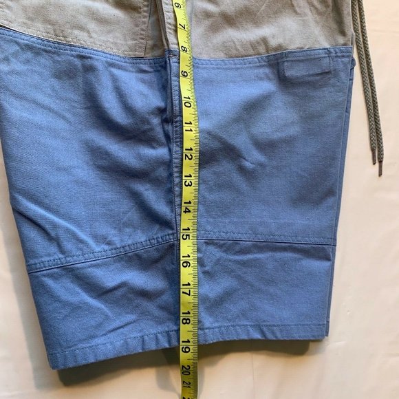 Van Heusen Board Shorts Swim Trunks Mens L (38-40) Lined Color Block Surf Beach - Picture 12 of 12